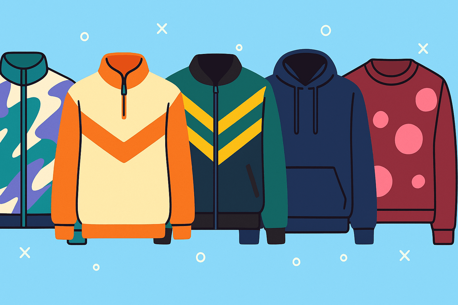 Men's Jackets & Knitwear - Trillii