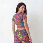 Another Galaxy (Crop T-shirt - FB0063) - Trillii
