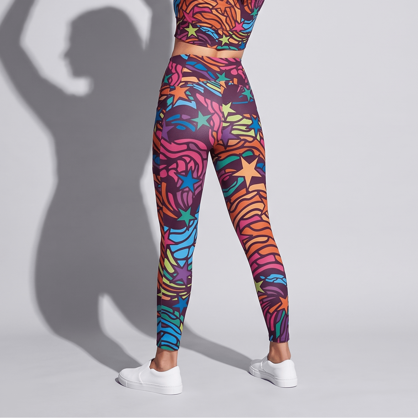 Another Galaxy (Crossover Leggings w/ pockets - FB0063) - Trillii