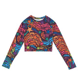 Another Galaxy (Long - sleeve Crop Top - FB0063) - Trillii
