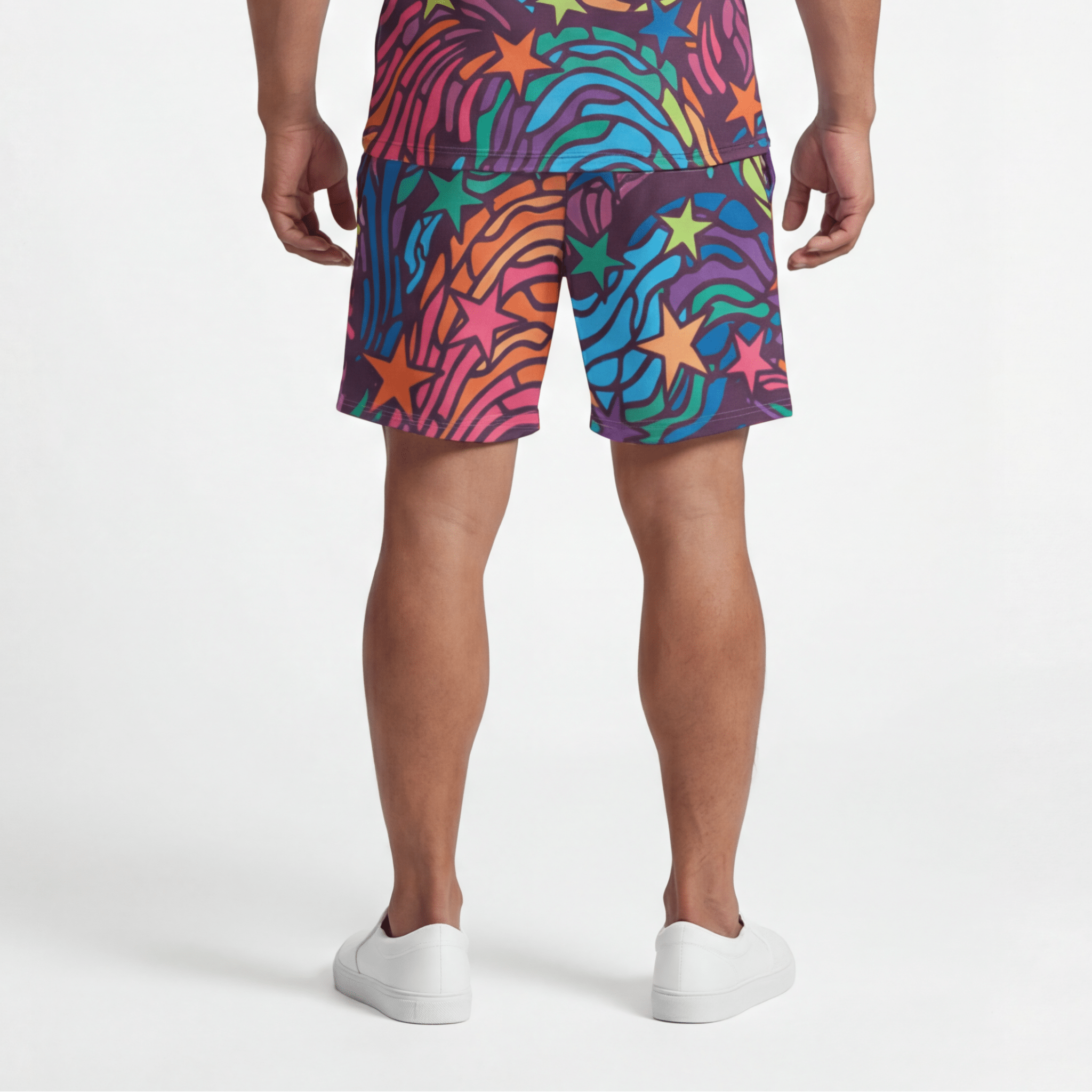 Another Galaxy (Men's Shorts - FB0063) - Trillii