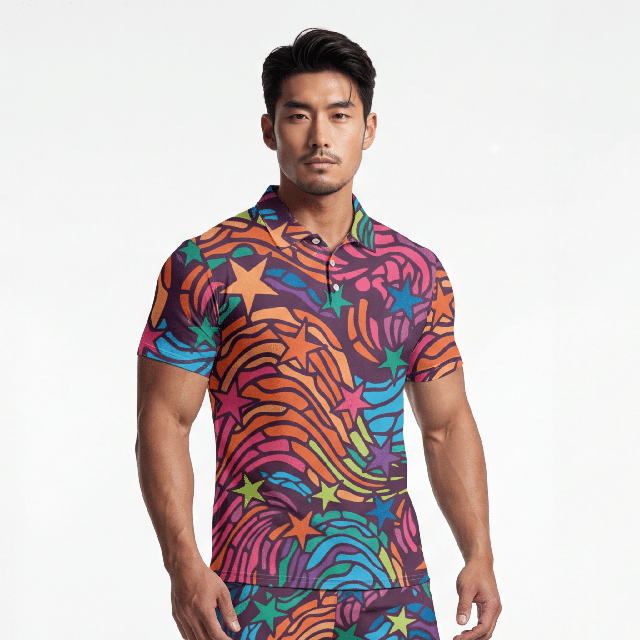 Another Galaxy (Slim Fit Polo - FB0063) - Trillii