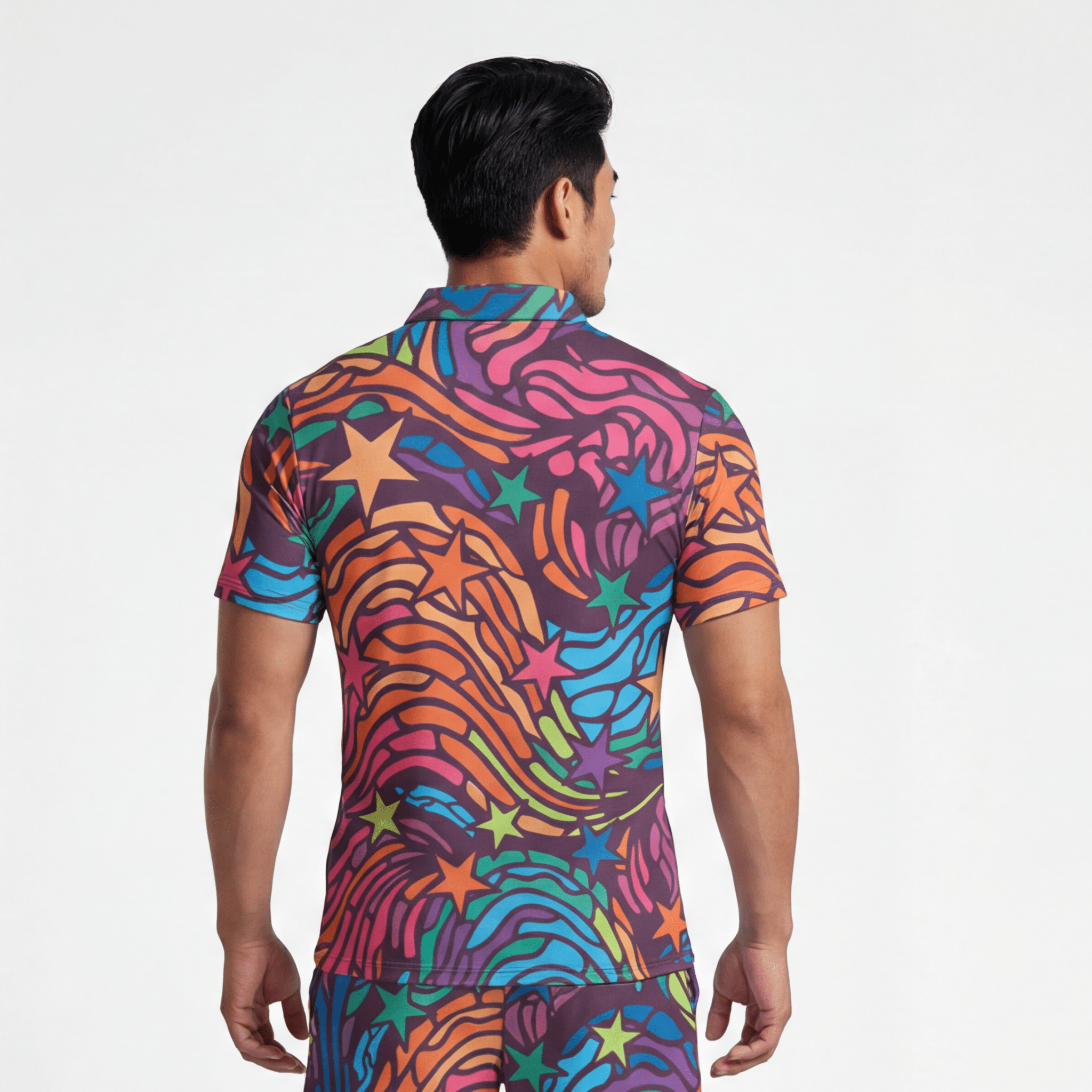 Another Galaxy (Slim Fit Polo - FB0063) - Trillii