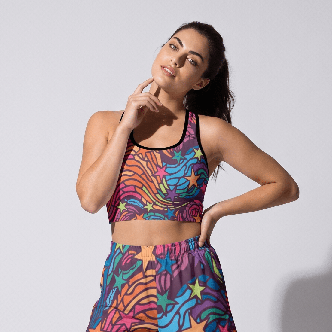 Another Galaxy (Sports Bra - FB0063) - Trillii