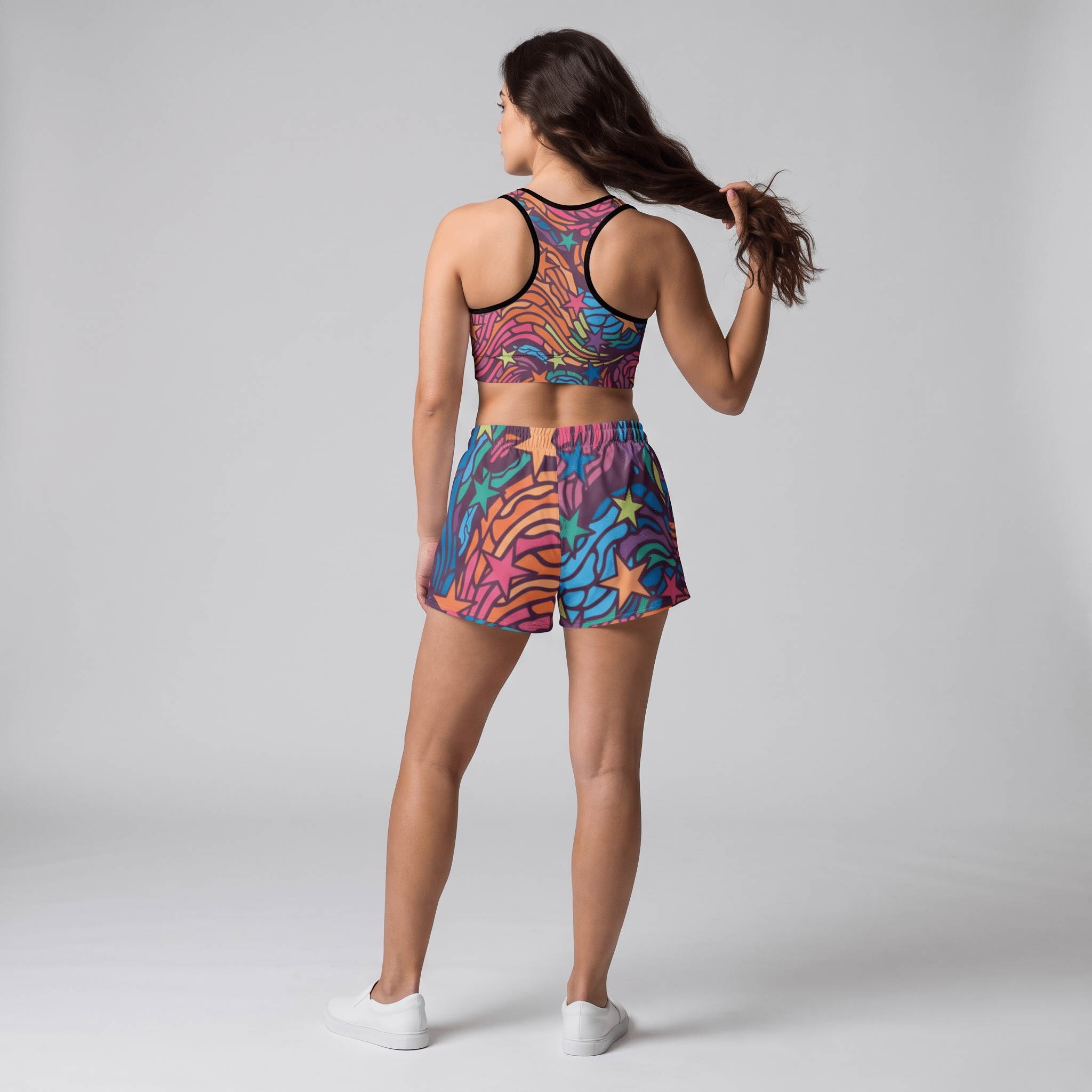 Another Galaxy (Women's Shorts - FB0063) - Trillii