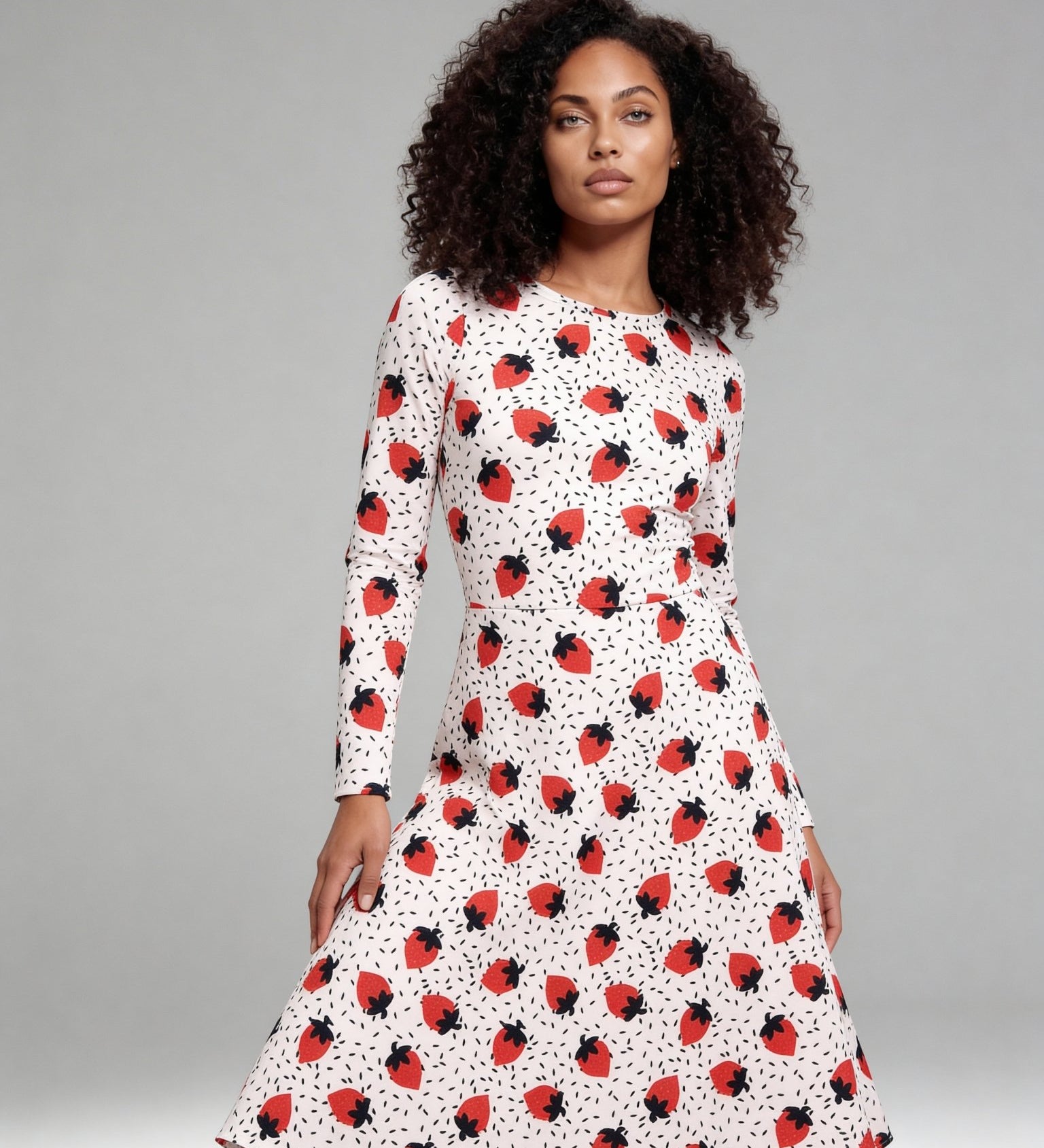 Berry Nice (Midi Dress - FB0080) - Trillii