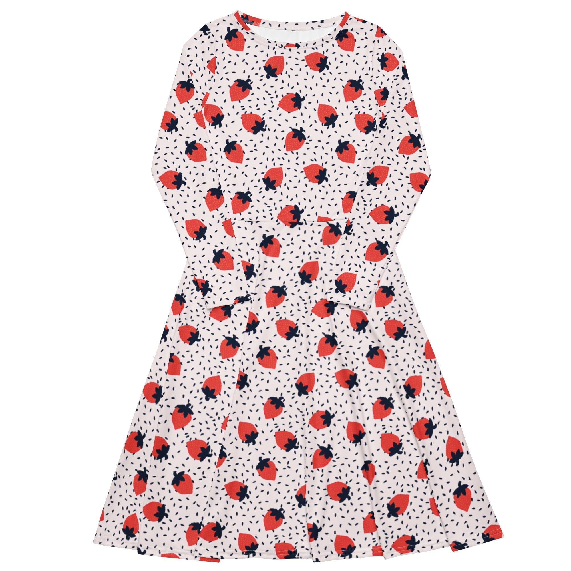 Berry Nice (Midi Dress - FB0080) - Trillii