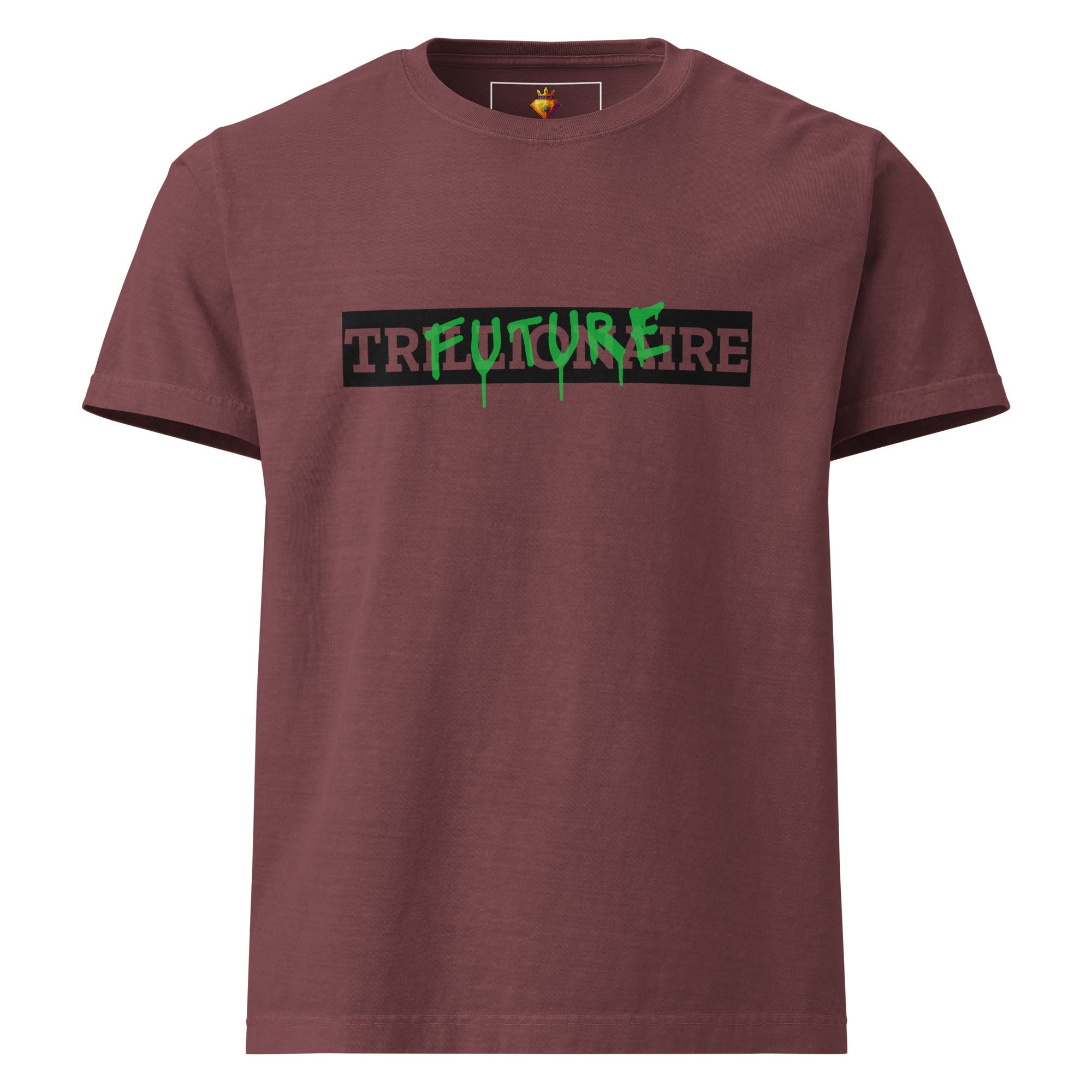 Bleed Green (Oversized t-shirt - FB0115) - Trillii