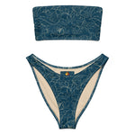 Botanical Energy (Bandeau Bikini Set - FB0017) - Trillii