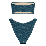 Botanical Energy (Bandeau Bikini Set - FB0017) - Trillii