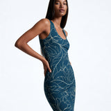 Botanical Energy (Bodycon Dress - FB0017) - Trillii