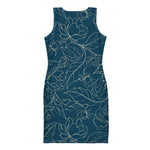 Botanical Energy (Bodycon Dress - FB0017) - Trillii
