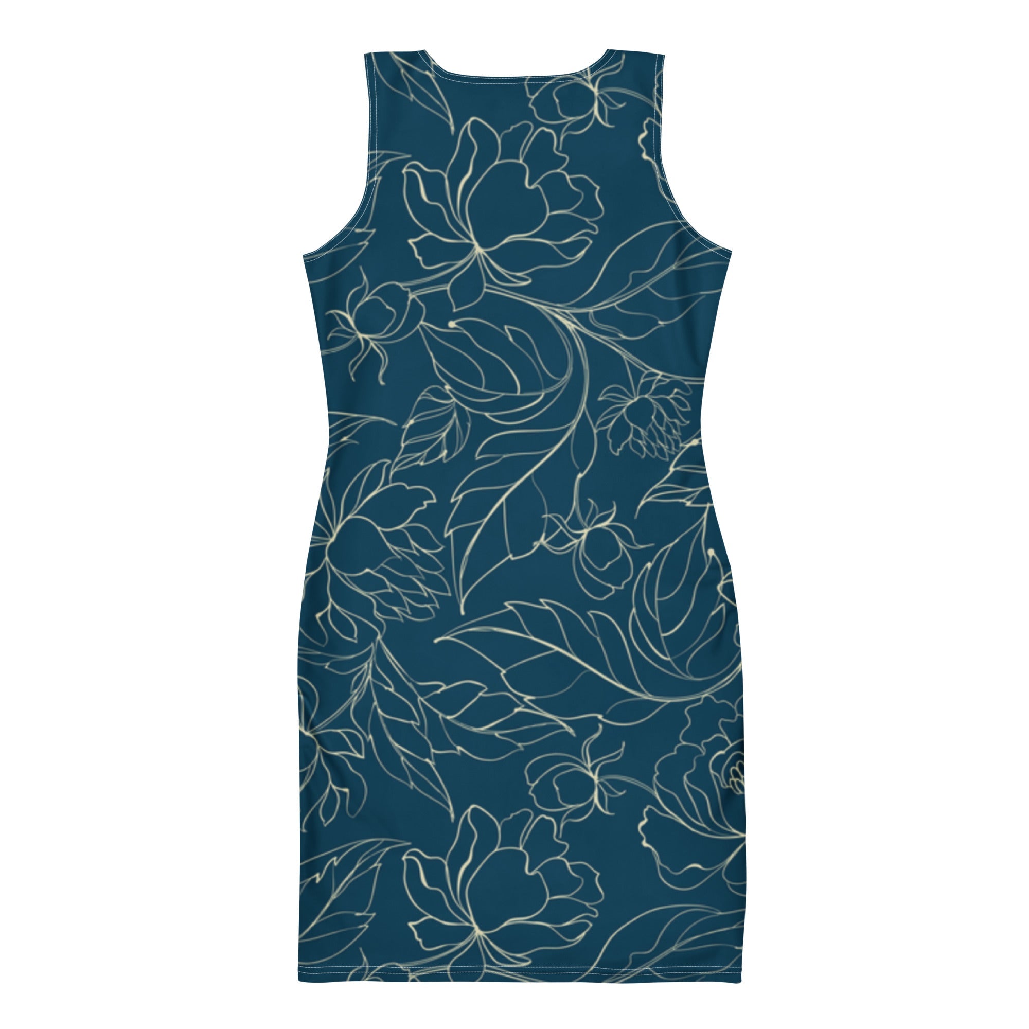 Botanical Energy (Bodycon Dress - FB0017) - Trillii