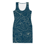 Botanical Energy (Bodycon Dress - FB0017) - Trillii