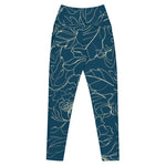 Botanical Energy (Crossover Leggings w/pockets - FB0017) - Trillii