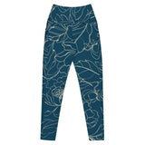 Botanical Energy (Crossover Leggings w/pockets - FB0017) - Trillii