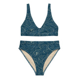 Botanical Energy (High Waisted Bikini - FB0017) - Trillii