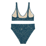 Botanical Energy (High Waisted Bikini - FB0017) - Trillii