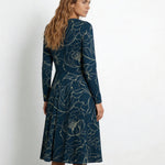 Botanical Energy (Midi Dress - FB0017) - Trillii