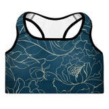 Botanical Energy (Padded Sports Bra - FB0017) - Trillii