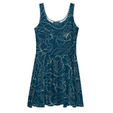 Botanical Energy (Skater Dress - FB0017) - Trillii