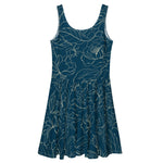 Botanical Energy (Skater Dress - FB0017) - Trillii