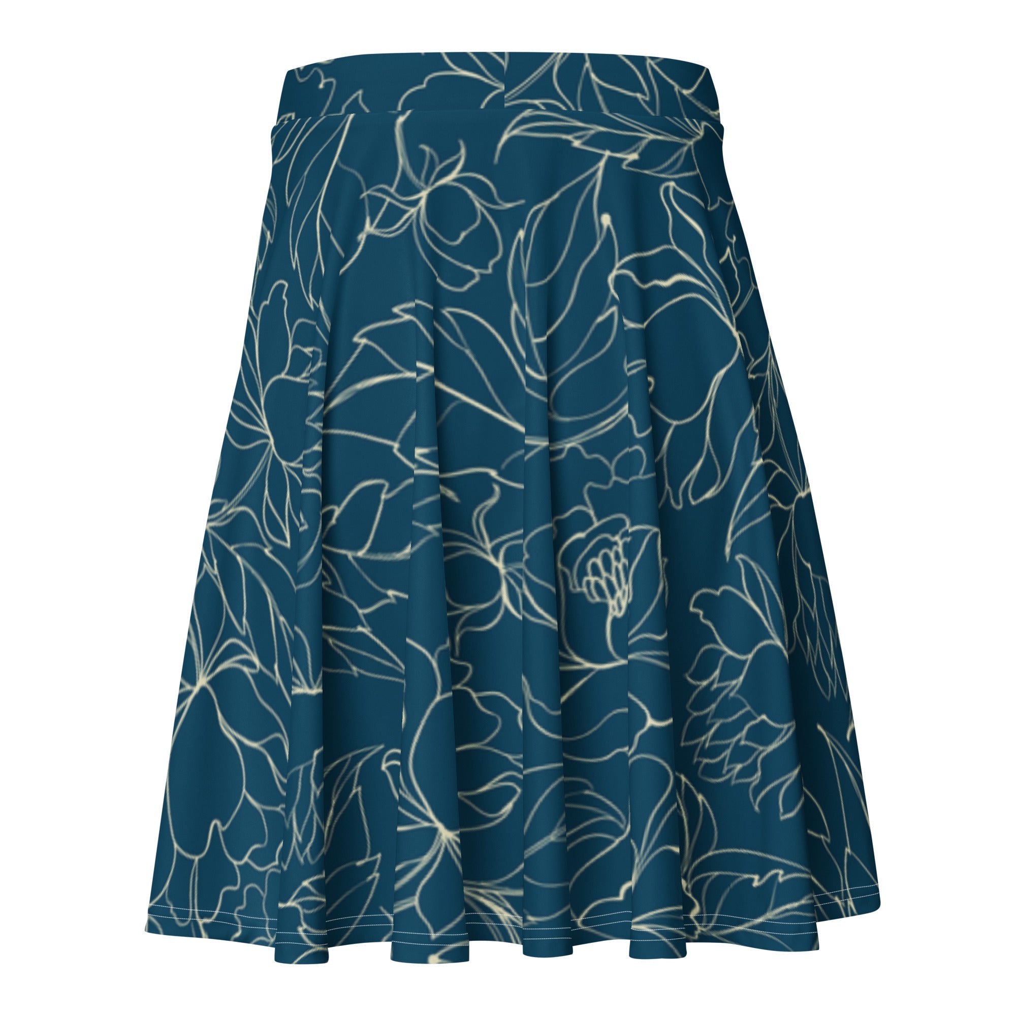 Botanical Energy (Skater Skirt - FB0017) - Trillii