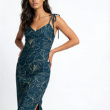 Botanical Energy (Slip Dress - FB0017) - Trillii