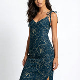 Botanical Energy (Slip Dress - FB0017) - Trillii
