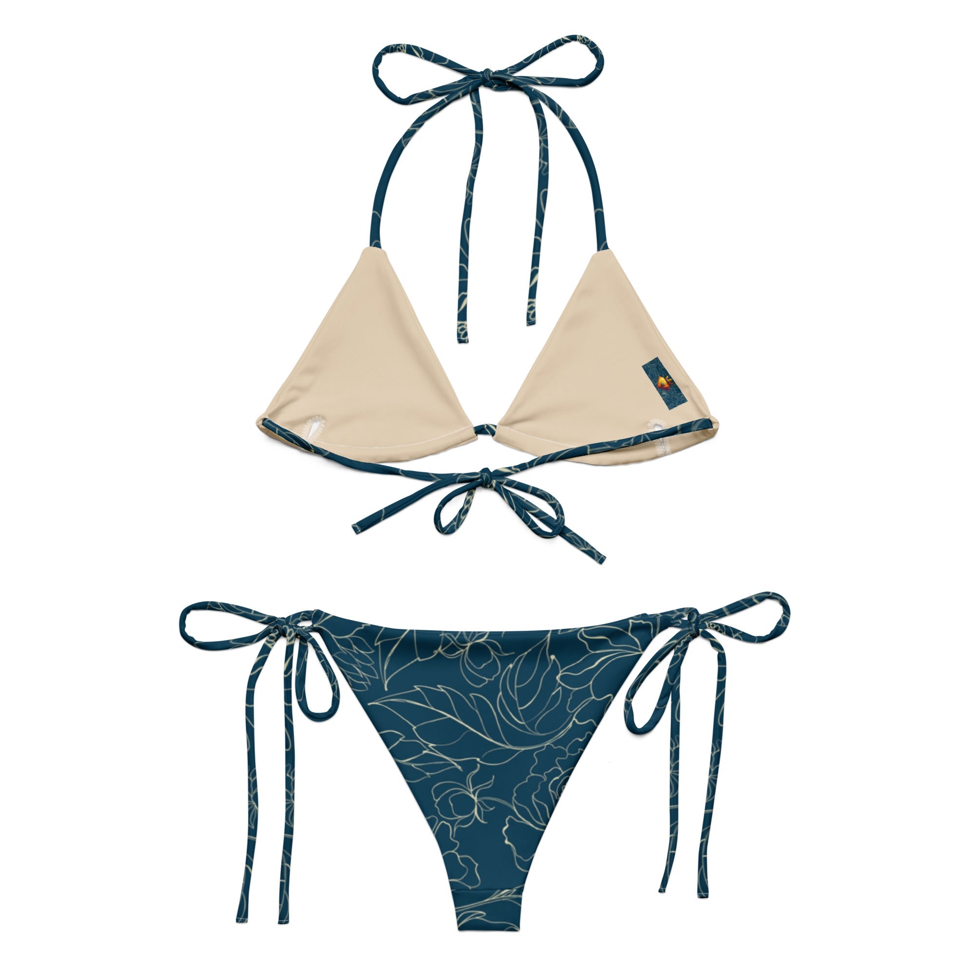 Botanical Energy (String Bikini - FB0017) - Trillii