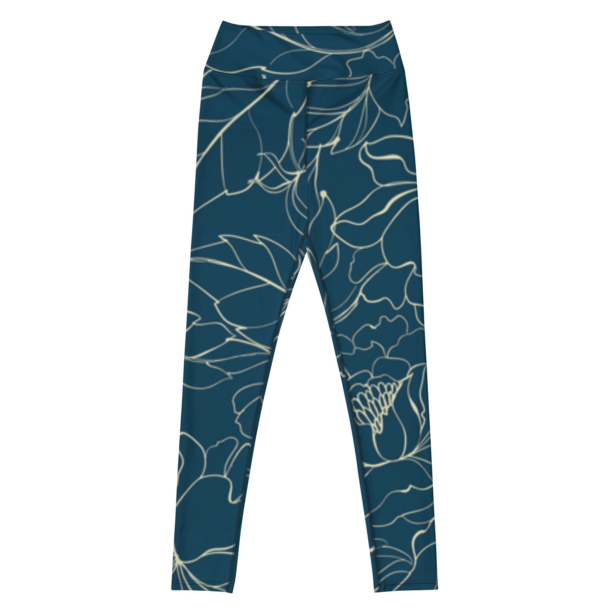 Botanical Energy (Yoga Leggings - FB0017) - Trillii