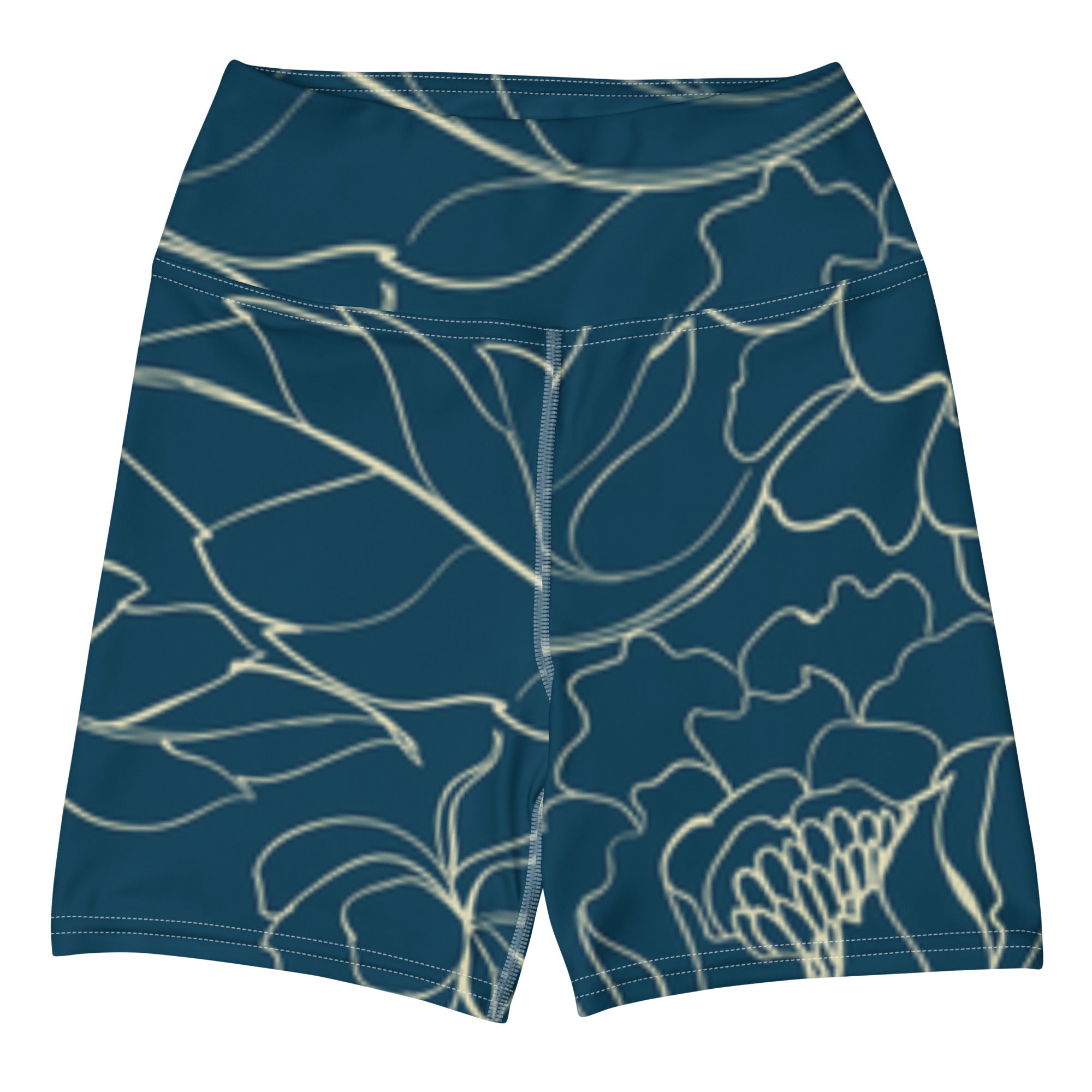 Botanical Energy (Yoga Shorts - FB0017) - Trillii