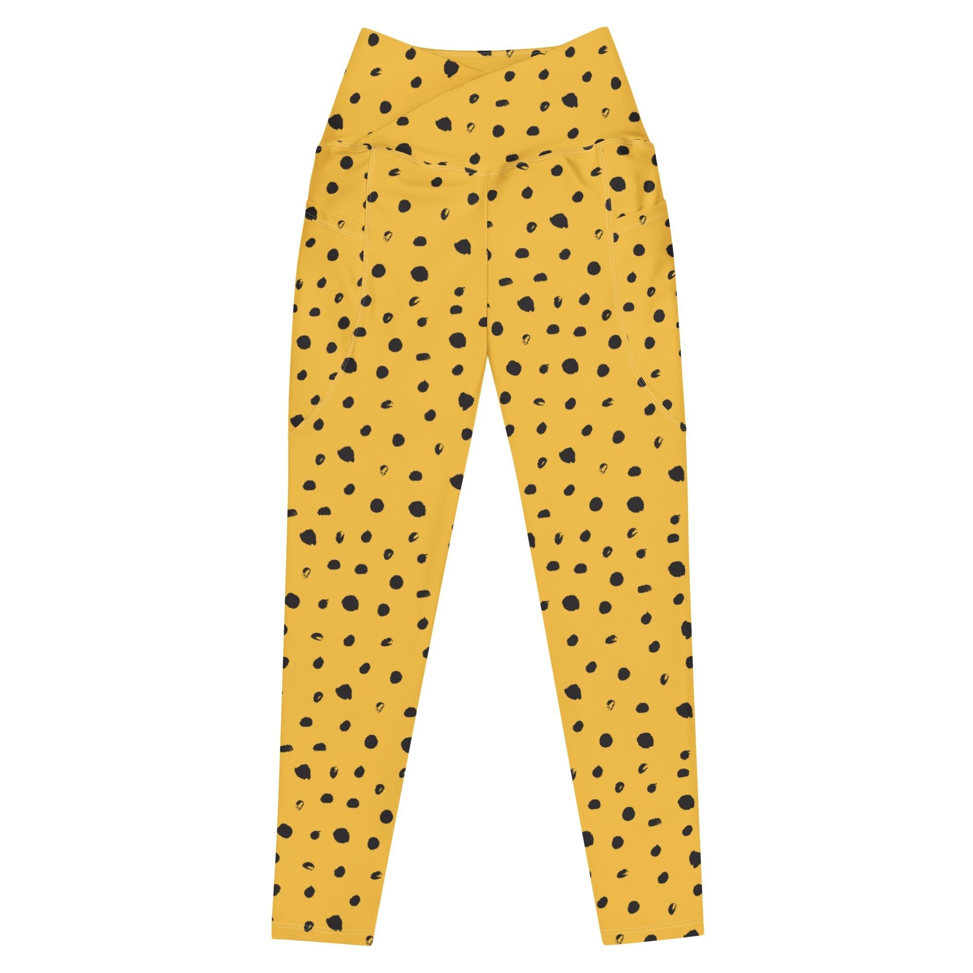 Bright Idea (Crossover Leggings w/ pockets - FB0070) - Trillii