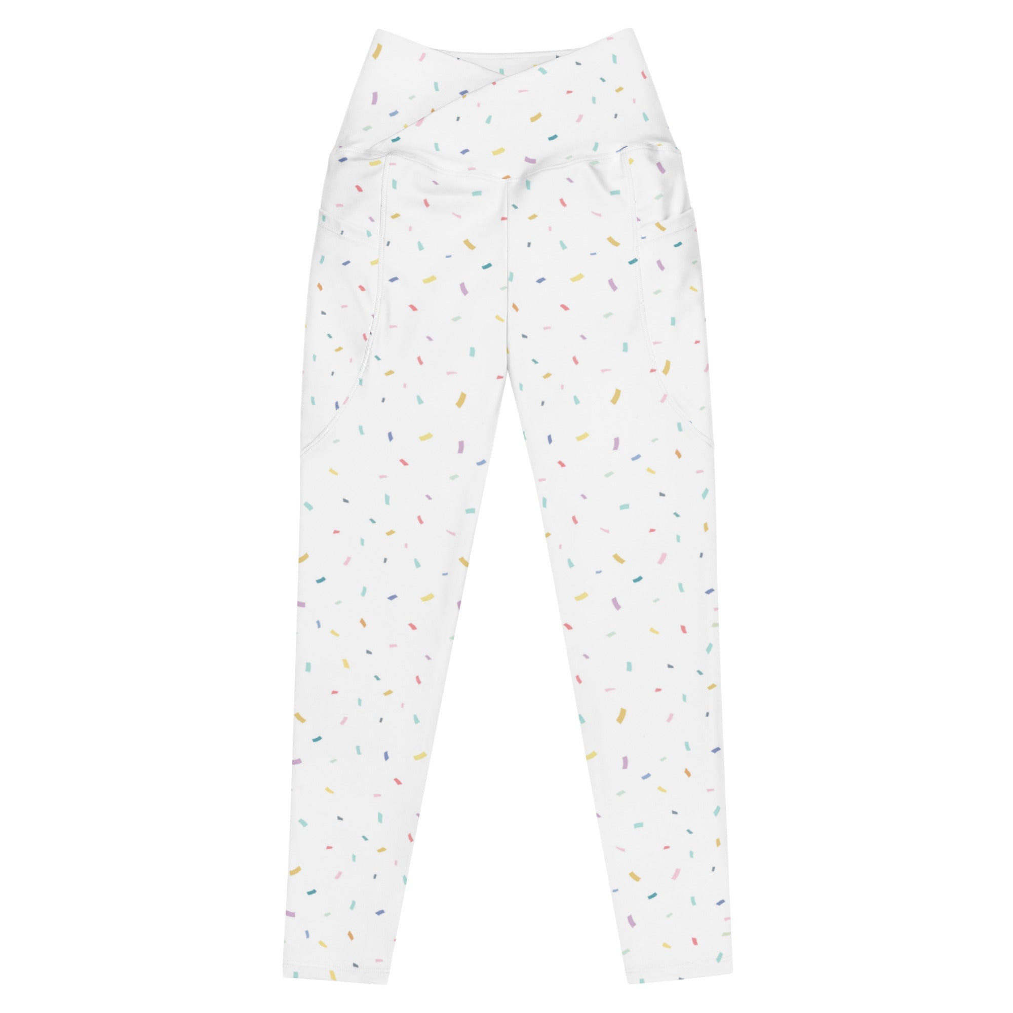 Celebration (Crossover Leggings w/pockets - FB0073) - Trillii