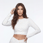 Celebration (Long Sleeve Cropped Top - FB0073) - Trillii