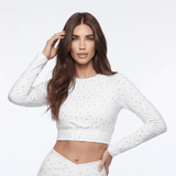 Celebration (Long Sleeve Cropped Top - FB0073) - Trillii