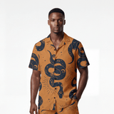 Celestial Snake (Button Shirt - FB0098) - Trillii