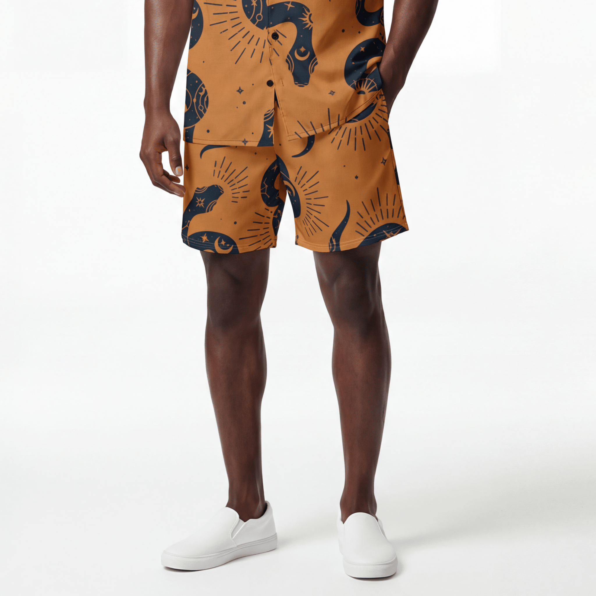 Celestial Snake (Men's Shorts - FB0098) - Trillii