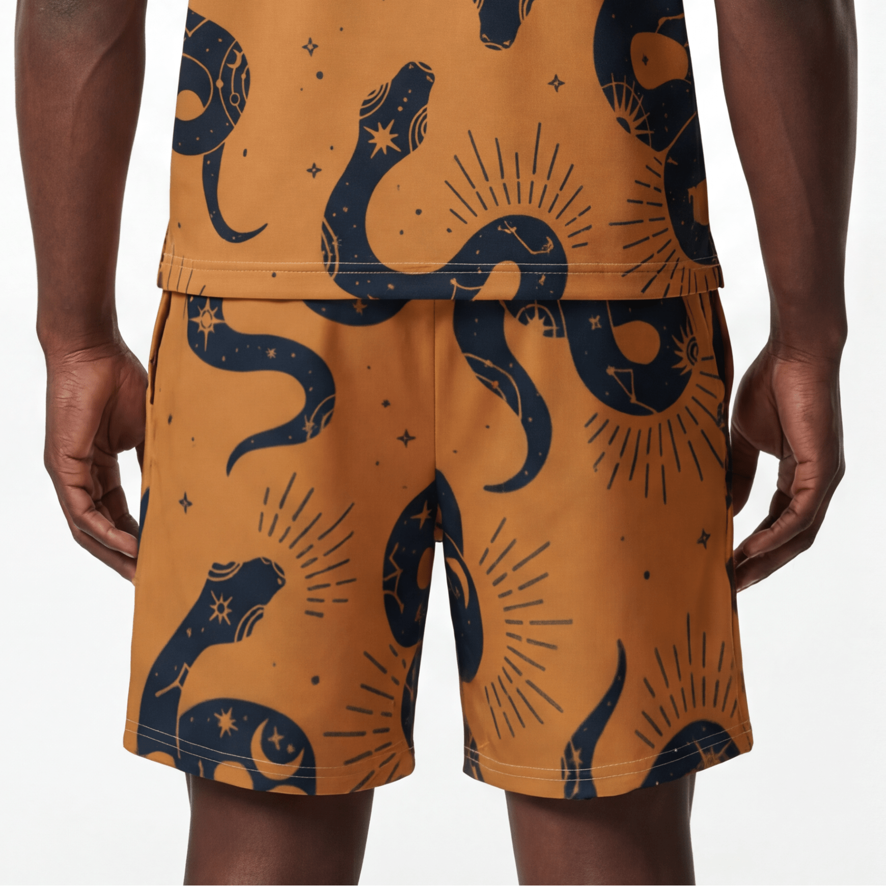 Celestial Snake (Men's Shorts - FB0098) - Trillii