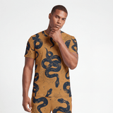 Celestial Snake (Men's T-shirt - FB - 0098) - Trillii