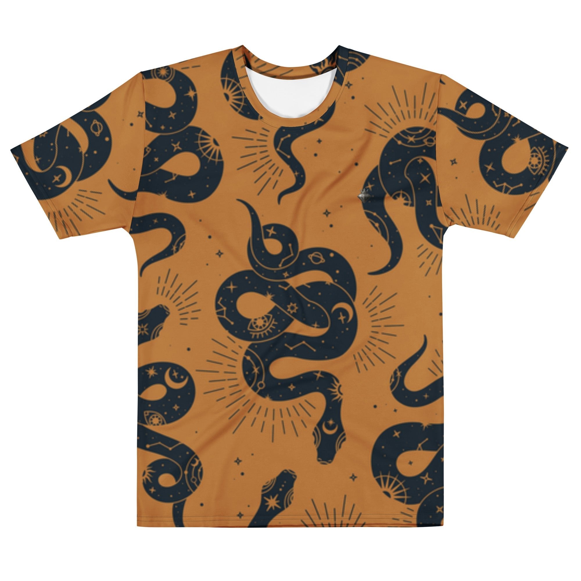 Celestial Snake (Men's T-shirt - FB - 0098) - Trillii