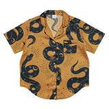 Celestial Snake (Pajama Shirt (Short) - FB0098) - Trillii