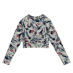 Controlled Disaster (Long - sleeve Crop Top - FB0145) - Trillii