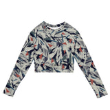 Controlled Disaster (Long - sleeve Crop Top - FB0145) - Trillii