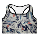 Controlled Disaster (Padded Sports Bra - FB0145) - Trillii