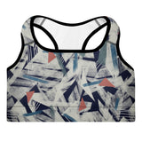 Controlled Disaster (Padded Sports Bra - FB0145) - Trillii