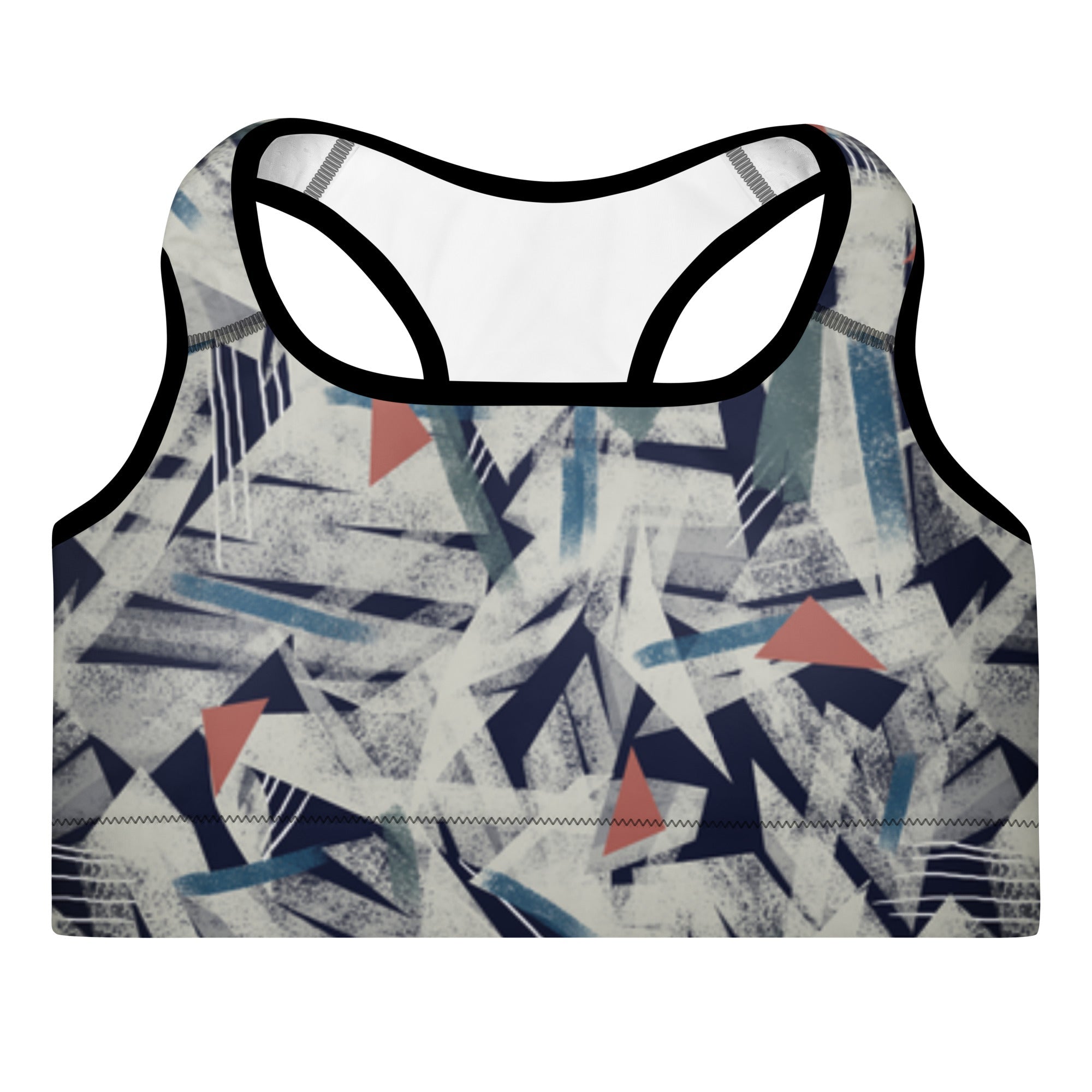 Controlled Disaster (Padded Sports Bra - FB0145) - Trillii
