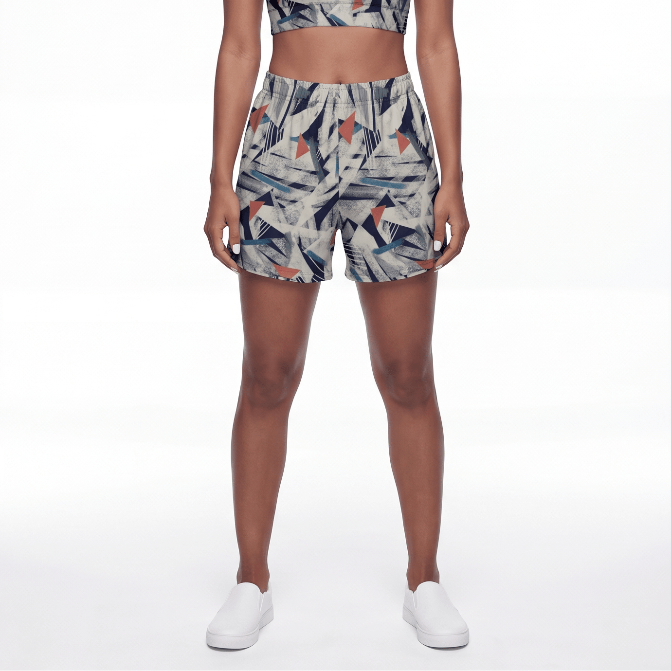 Controlled Disaster (Unisex Athletic Long Shorts - FB0145) - Trillii