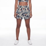 Controlled Disaster (Unisex Athletic Long Shorts - FB0145) - Trillii