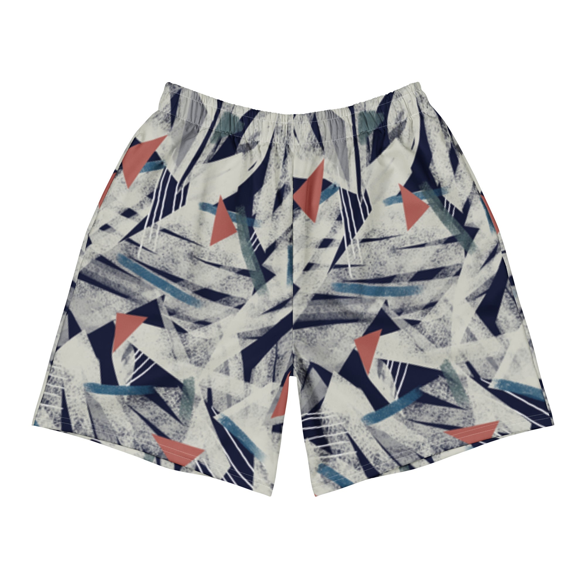 Controlled Disaster (Unisex Athletic Long Shorts - FB0145) - Trillii